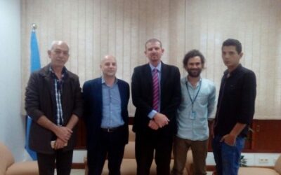 جمعية راصد لحقوق الانسان تلتقي مدير عام الأونروا في لبنان