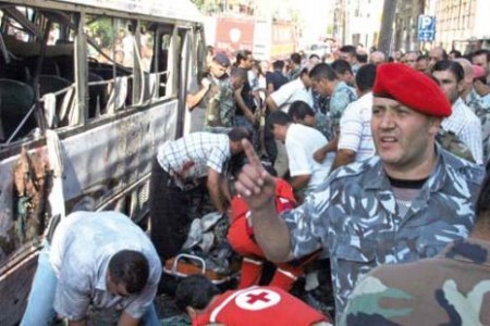 (راصد) تدين بشدة العملية الإرهابية التي طالت تفجير حافلة للركاب في مدينة طرابلس شمال لبنان